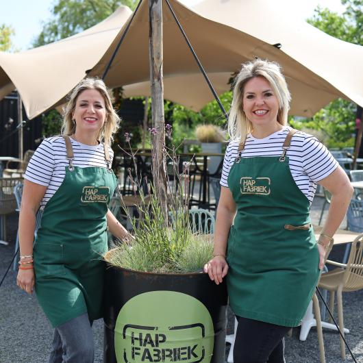 Sabine en Chantal zijn eigenaars van Hapfabriek